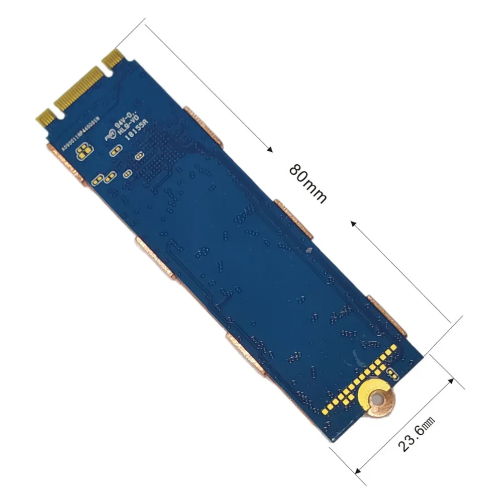 Copper M.2 SSD Cooler Radiator with Thermal Silicone Pad Metal Solid State Hard Disk Cooler Replacement Parts Laptop Accessories