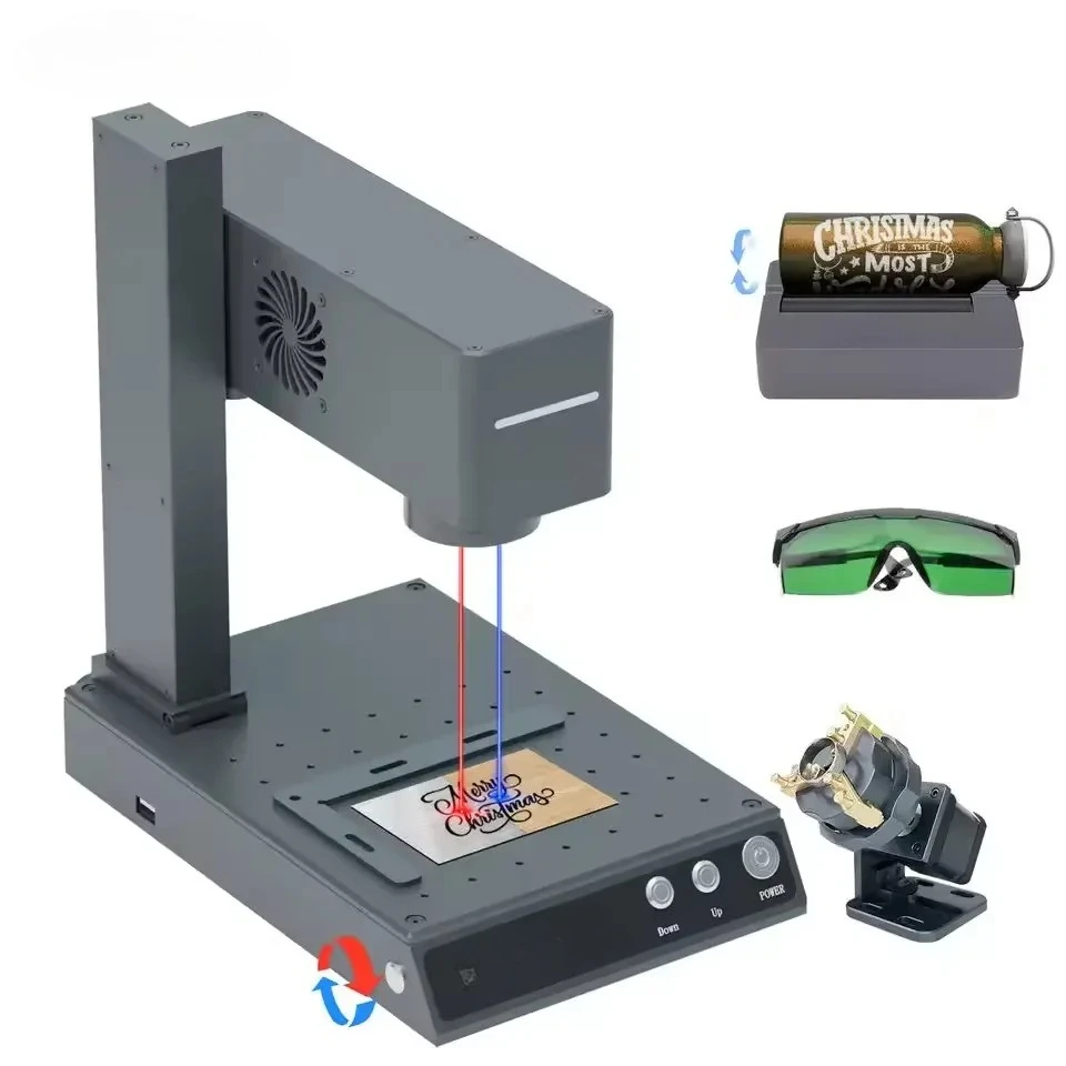 DAJA M4 Mini Small Las er Wood Carving CNC Machine Acrylic DIY 3d 10w Diode Las er Engraving Machines for Metal  Stone Paper
