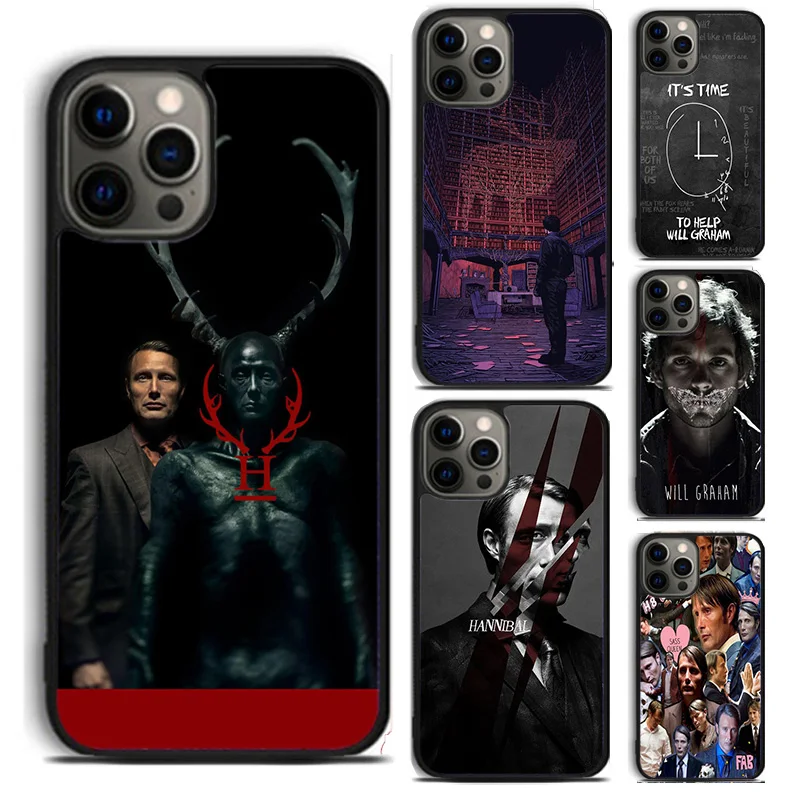 Чехол для телефона Hannibal TVries для iPhone 17, Air 16, 15, 11, 12, 13, 14 Pro Ma Plus, чехол Чехол для телефона Hannibal TVries для iPhone 17, Air 16, 15, 11, 12, 13, 14 Pro Ma Plus, чехол