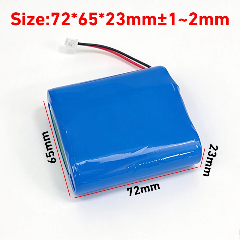 21700 3S1P 11.1V 5000mAh Power Battery Pack, Suitable for 12V Outdoor Air Conditioning Clothing, Heating Clothing, Mite Remover