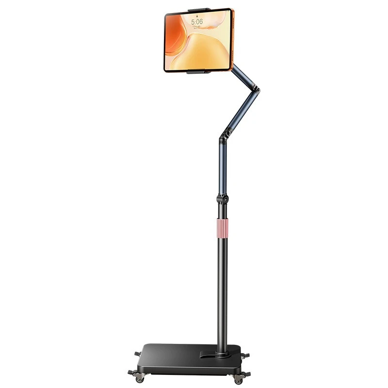 Mobile phone holder universal floor-to-ceiling movable shooting, live broadcast overhead shooting, suitable for iPad lazy tablet