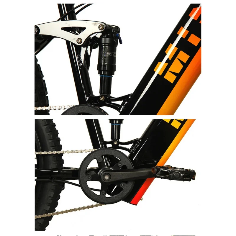 دراجة كهربائية 48 فولت 13AH مجهزة بمحرك 500 وات 27.5 بوصة دراجة كهربائية عصرية الأكثر مبيعًا للبالغين آمنة ومريحة للسفر #3