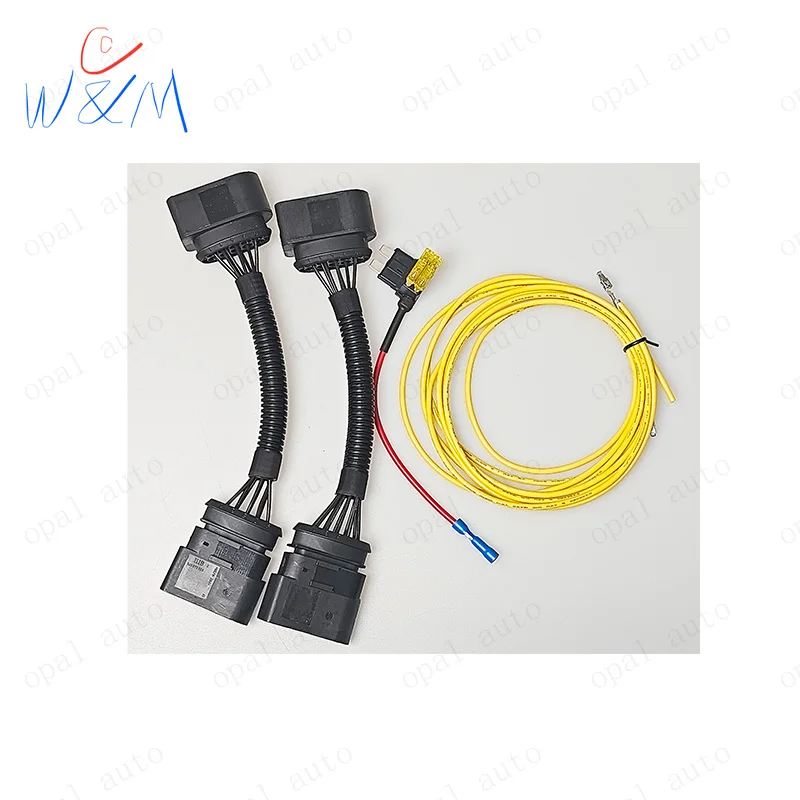 Wire Harness Connector for VW Transporter T5 Headlight Conversion T5.1 T6 Facelift Adaptor