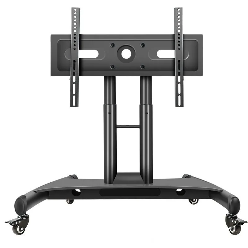 Mobile LCD TV bracket, rostrum return display low frame, tilt adjustable