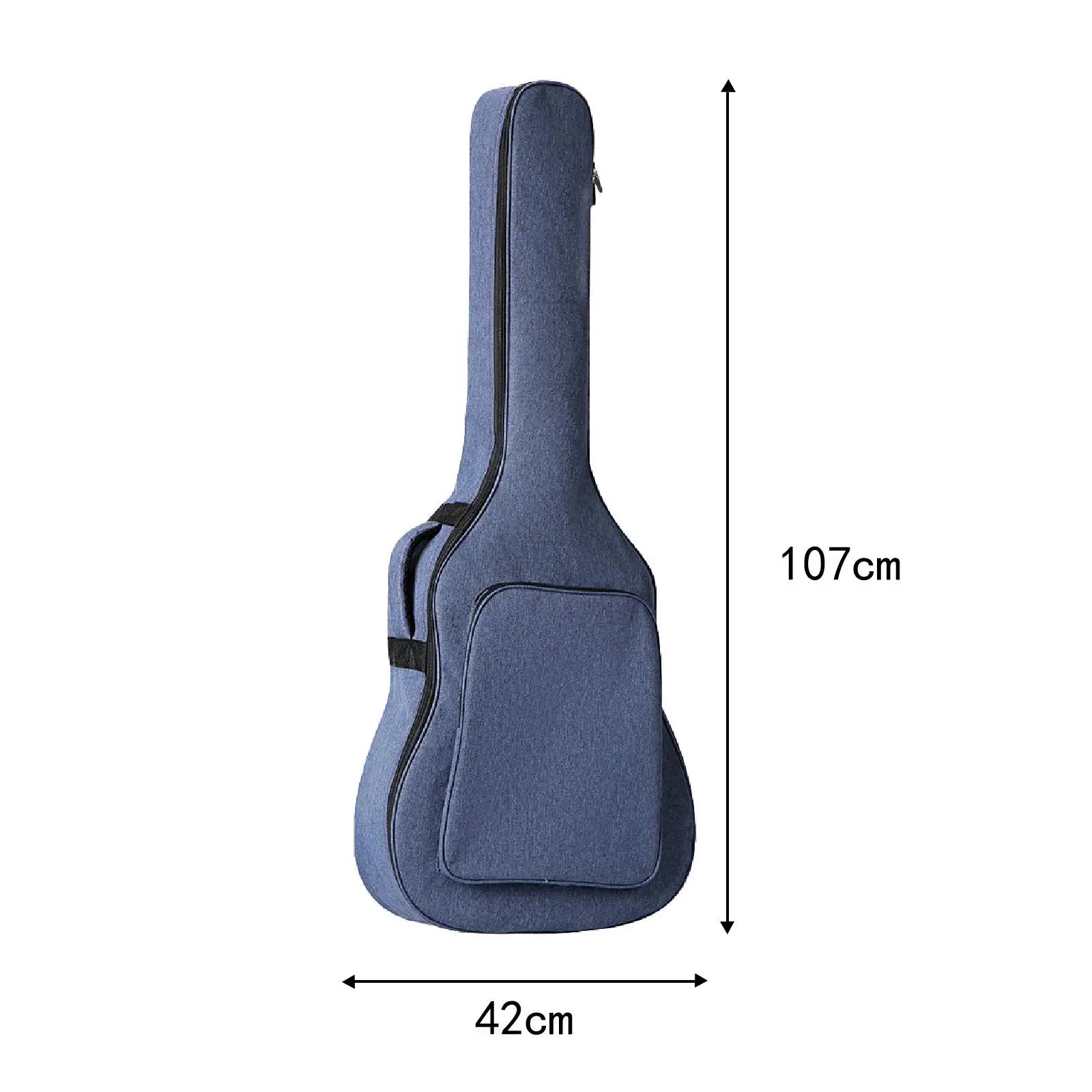 Guitar Backpack Acoustic Guitar Bag Portable Electric Bass Bag Instruments Pouch Gig Bag for Travel Concert Stage Petformance