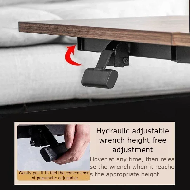 

Мобильные металлические обеденные столы, небольшие компактные роскошные складные столы, многофункциональные простые столы, элегантный журнальный столик Salon2025