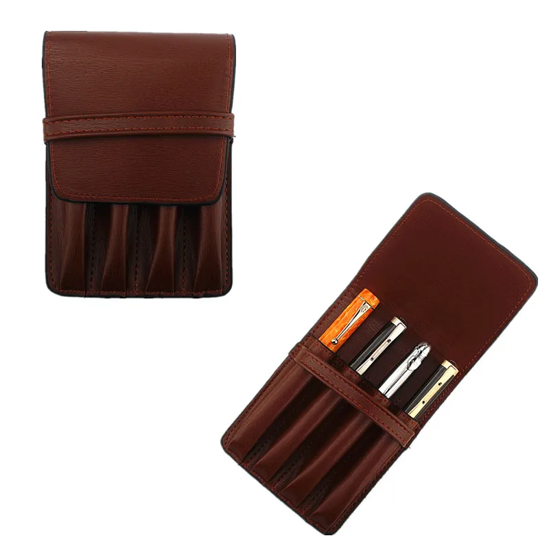 

New Can Store Four Pens of Regular Size Fountain Pen / Rollerball Pen Bag Pencil Case Available For