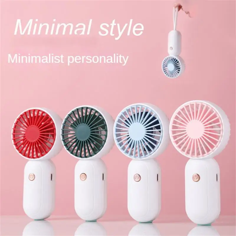 

Handheld Small Fan Mini Durable For Home Desk Office Long-lasting Usb Charging Ar Condicionado Pocket Cooling Hand Eventail