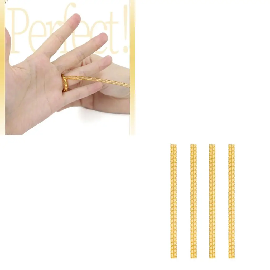 

4 Pieces Loose Ring Fixed Ring Tightener DIY Ring Size Guard for Preventing Ring