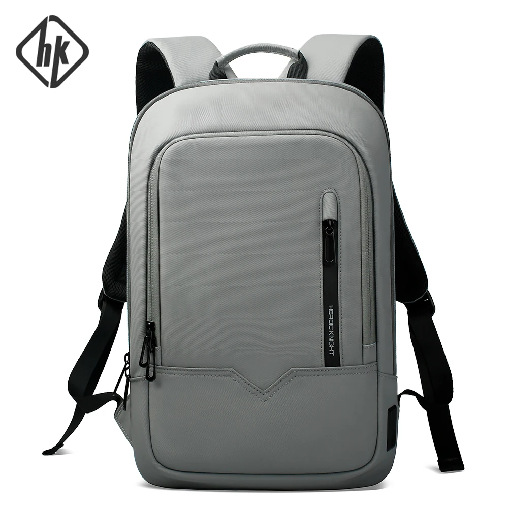 

HcanKcan Men's Backpack Fashion Travel Backpack 14 Inch Business Laptop Bag Outdoors Waterproof Women's Bag Casual Teenager Pack