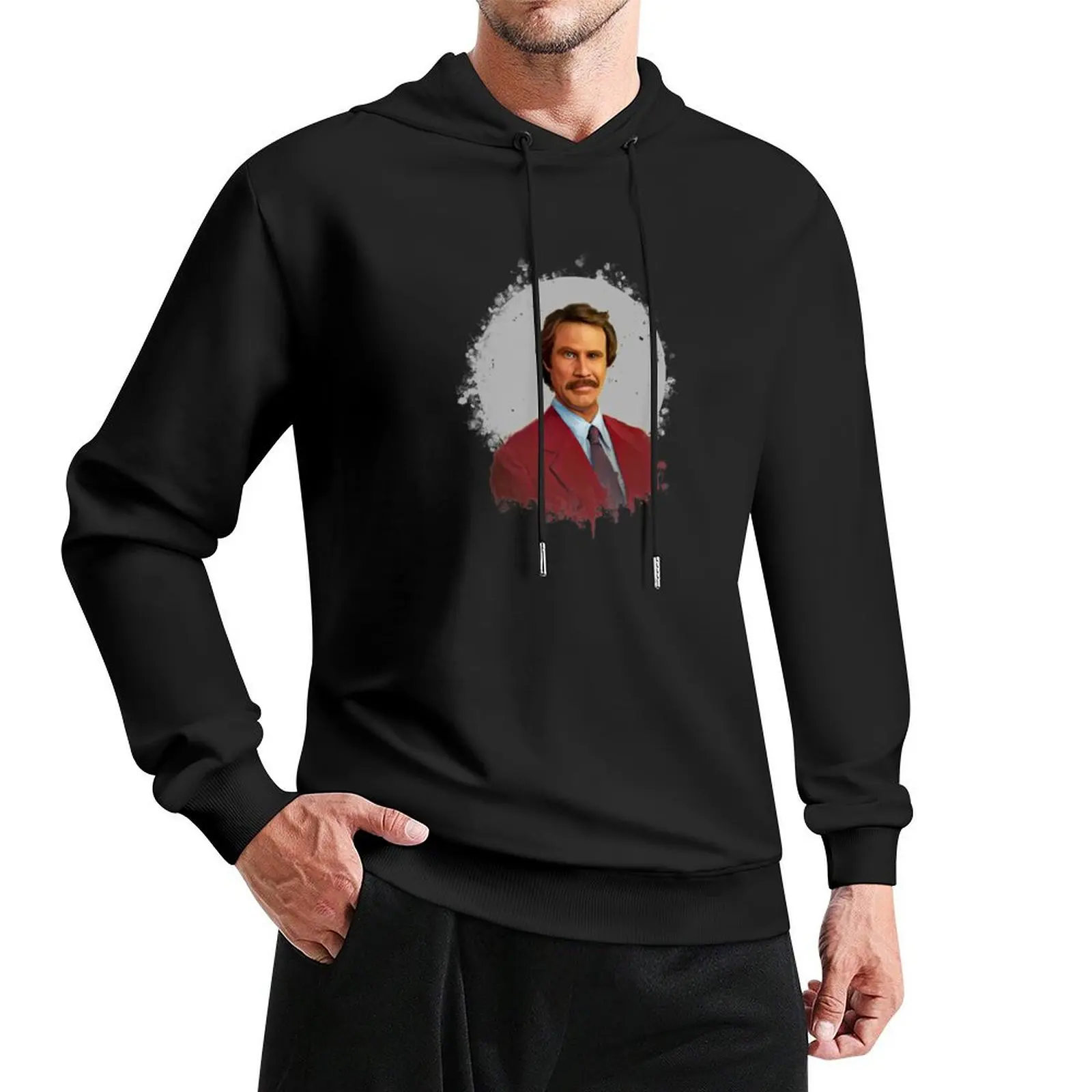 

RON BURGUNDY SHIRTS Pullover Hoodie anime clothes men's sweat-shirt autumn hoodie