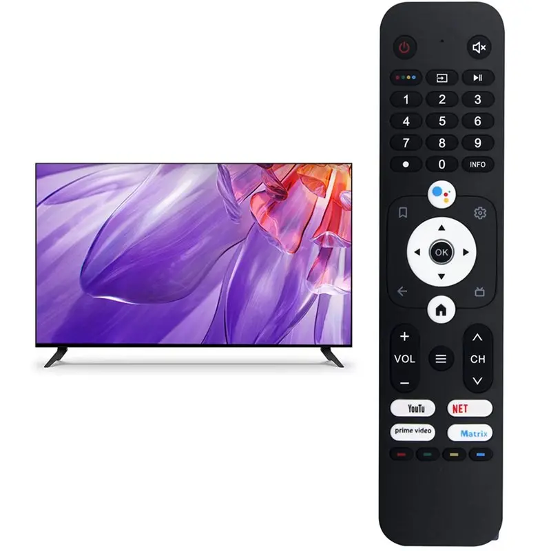 【ELEVATE LIFE】2X HTR-U31 Voice Remote Control Replace For Haier H43K66UG Plus H50K66UG H55K66UG H58K66UG Series