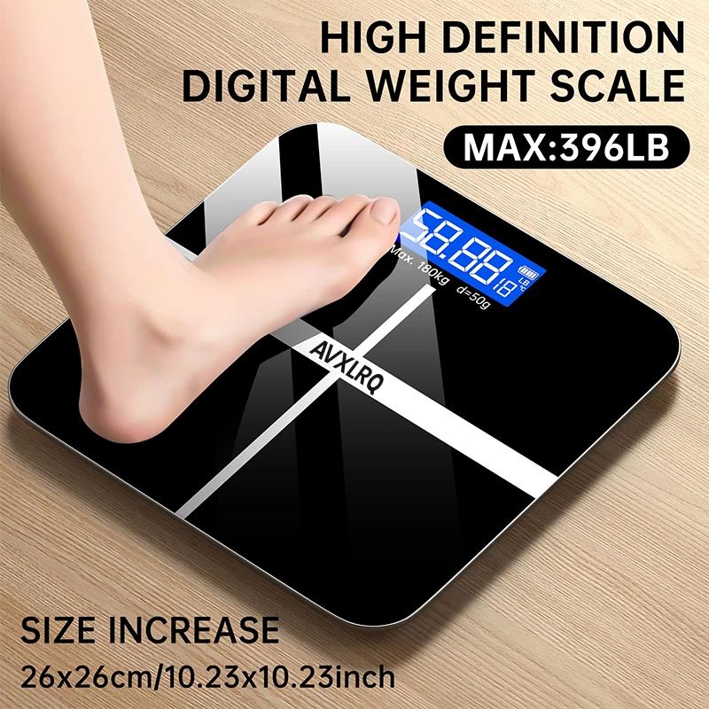 

Digital Bathroom Weight Scale ，LCD High-Definition Display Screen And Temperature Display