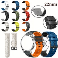 22mm Silicone Strap For KOSPET TANK M2 TANK M3 Ultra Watch Strap For KOSPET TANK T2 T3 Ultra Bracelet Smartwatch Sport Wristband