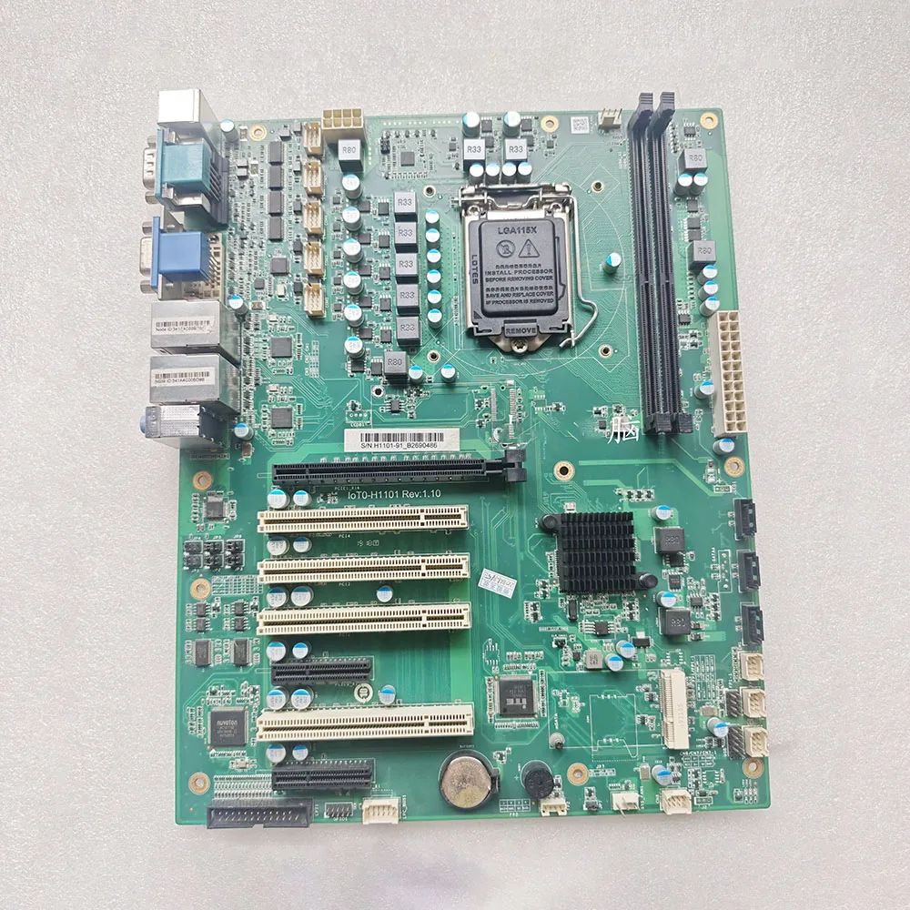 IOTO-H1101 Rev1.10 1151 pin highly reliable dual network port