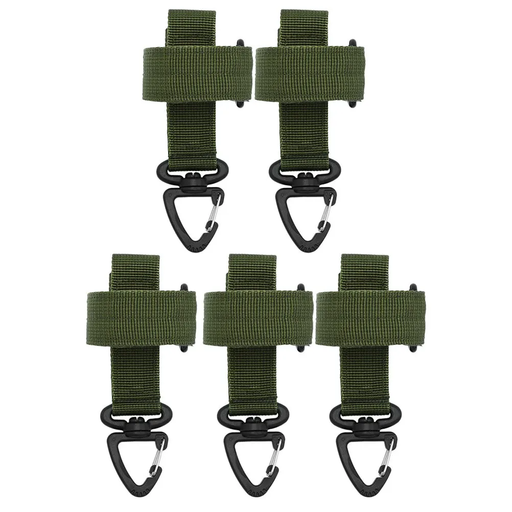 5 قطعة الأشرطة القفازات قابلة لإعادة الاستخدام النايلون مشبك التخييم التنزه تسلق حزام المقود حامل متعددة الوظائف المحمولة قفاز وحبل أصحاب #2