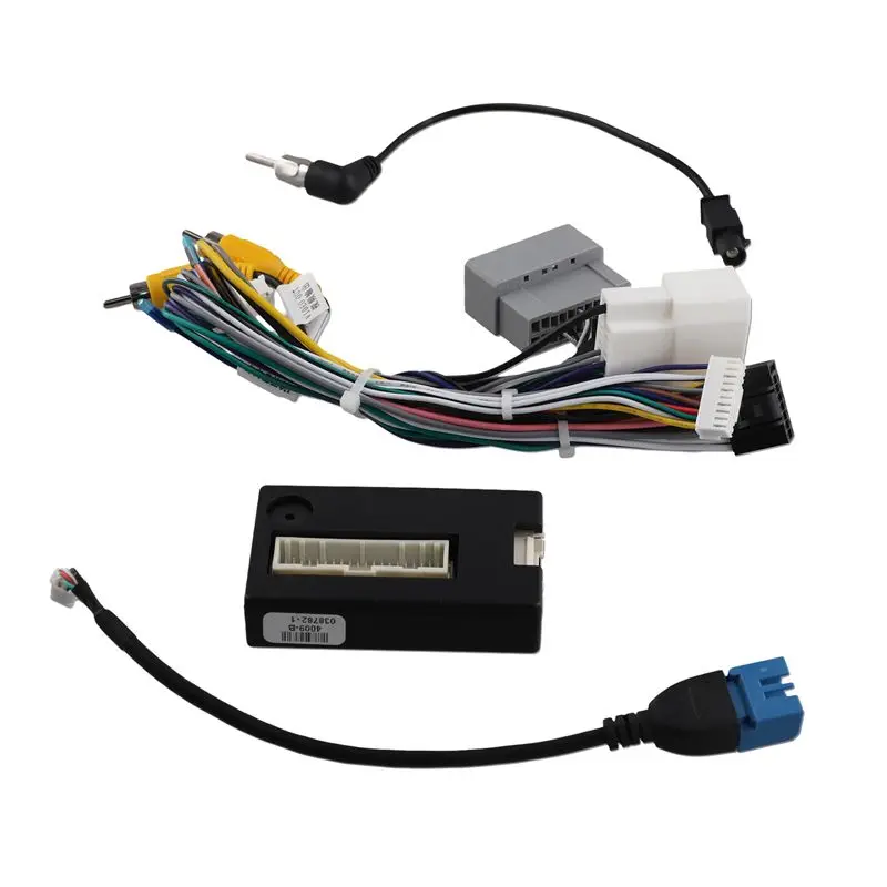 FEDI-16Pin Car Stereo Wire Harness Adapter Decoder Power Cable With Canbus Box For Dodge Journey Fiat