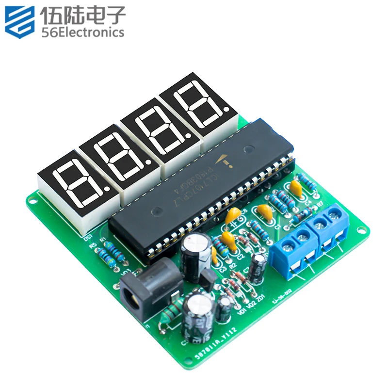 ICL7107 Digital Millimeter DIY Kit Low Resistance Tester Four Wire Measurement Assembly and Soldering Parts