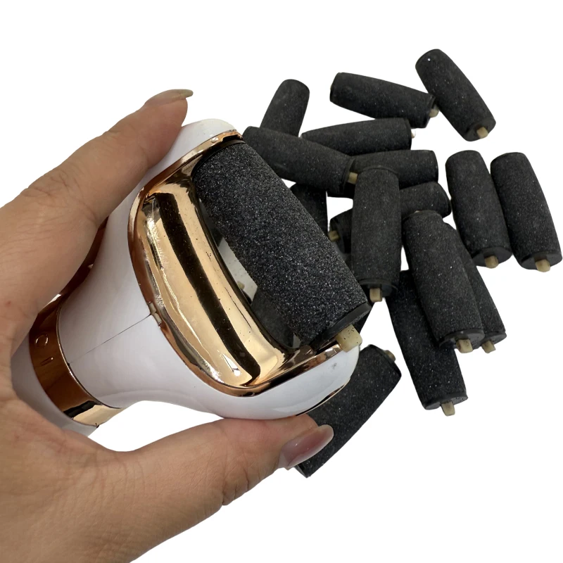 10 Pcs Foot Care Tool Heads Pedi Hard Skin Remover Refills Replacement Rollers For Scholls File image 5