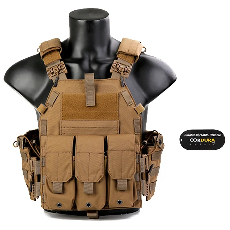 

Nylon Armored Vest Outdoor, Combat Equipment Training Equipment Men's Tactical Vest