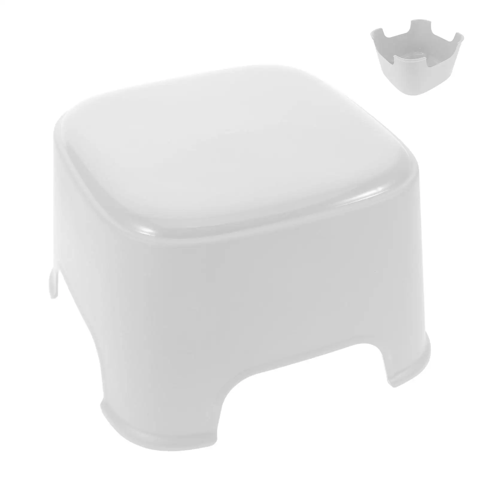 

Children Stool Kids Bathroom Plastic Foldable Non Slip Step Stools for Sink Kitchen Adults Toddler Shower Foot Potty
