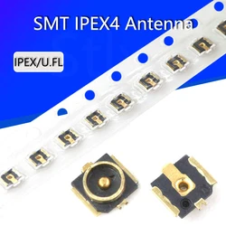 10PCS IPX4 Generation 4 Patch Antenna Base IPX/U.FL SMT RF Coaxial WiFi Connector Generation 4 antenna board end