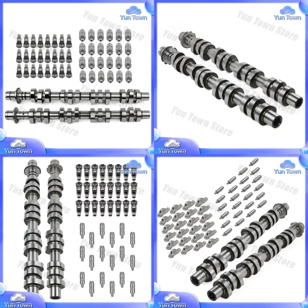 AP03 New Left Right Camshaft 24 Hydraulic Tappet 24 Rocker Arm for Ford F150 F250 F350 Explorer 5.4L 4.6L 3V Engine Parts