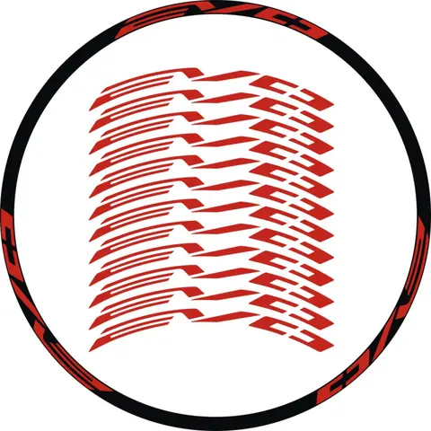 12pcs evo For 29inch MTB Wheel stickers Mountain Bike wheel Stickers Racing Cycling Decoration Rim Decals Stickers can't cover