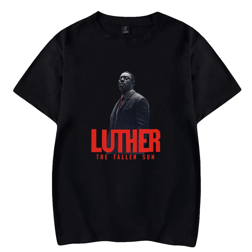 

2026 Movie Luther The Fallen Sun T-shirt Crewneck Short Sleeve Tee Women Men's Tshirt Harajuku Streetwear New Fashion Clothes
