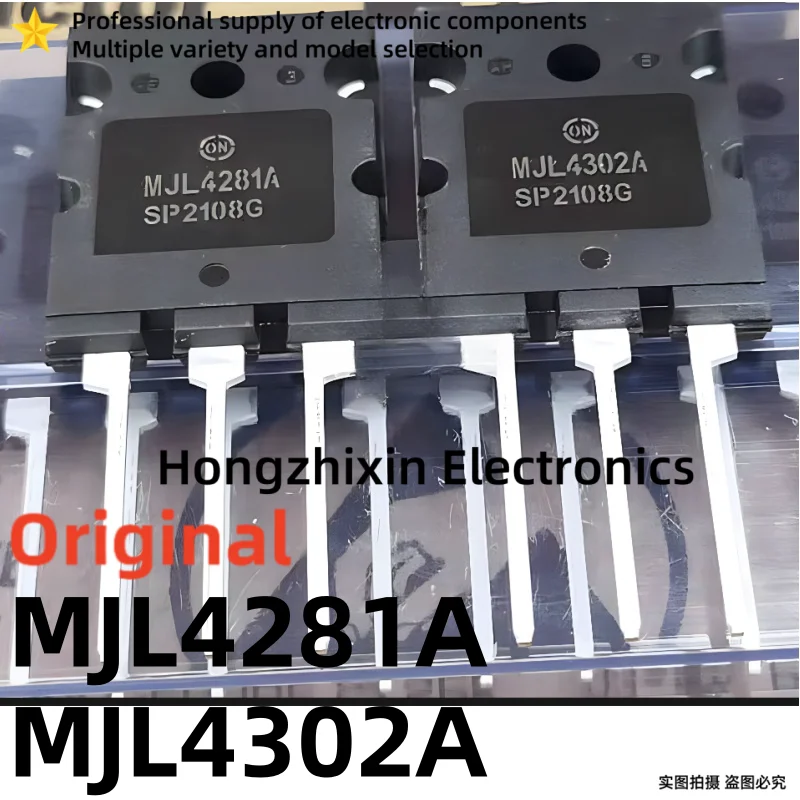 1PCS Original, brand new MJL4281A MJL4302A TO-3PL Amplifier audio precise pairing