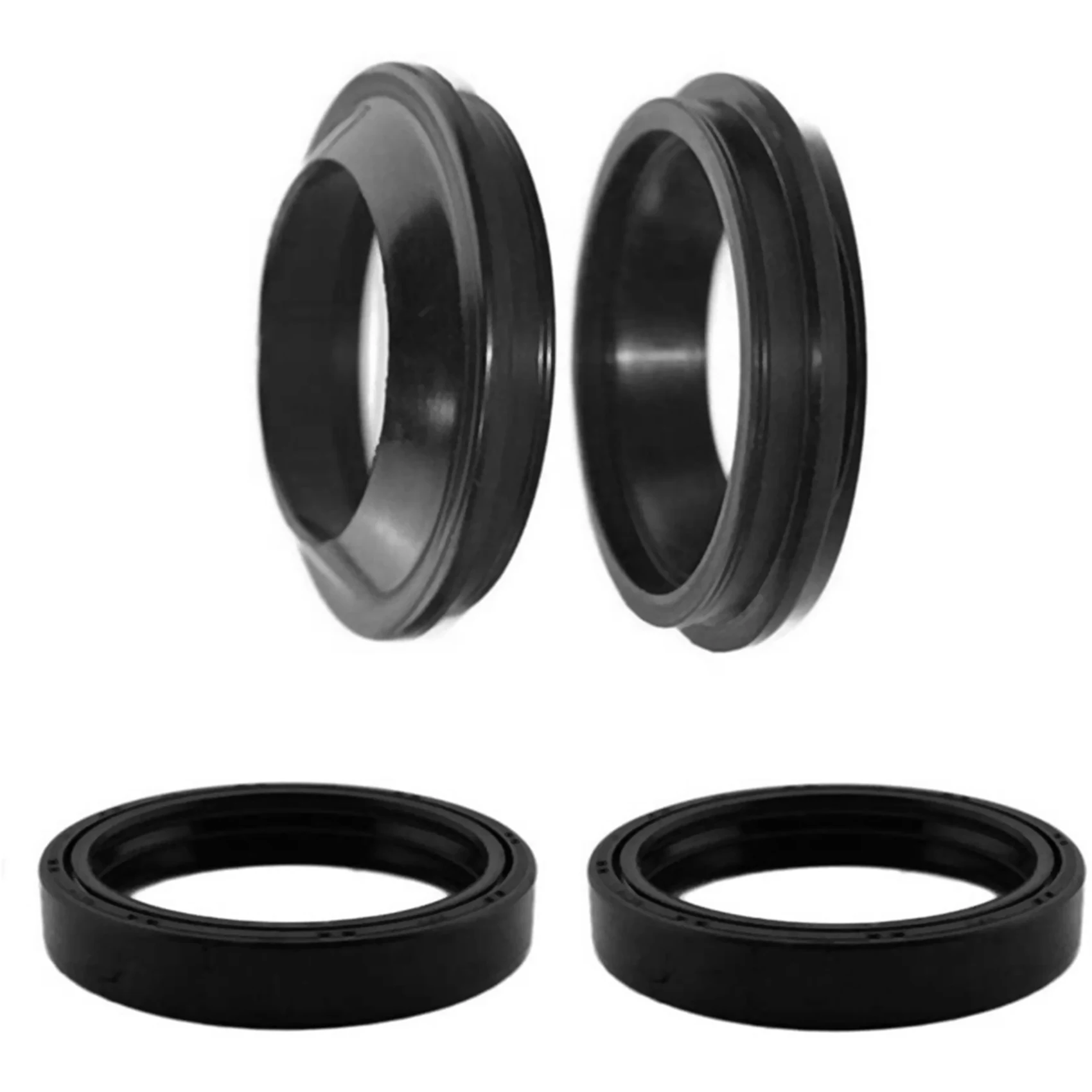 Practical 4X Motorcycle Front Fork Dust Seal And Oil Seal For YZF-R1 2002-2008 YZF-R6 1999-2010 Damper Shock Absorber