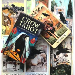 78Card Crow Tarot Oracle Cards For Fate Divination Board Game Tarot And A Variety Of Tarot Options