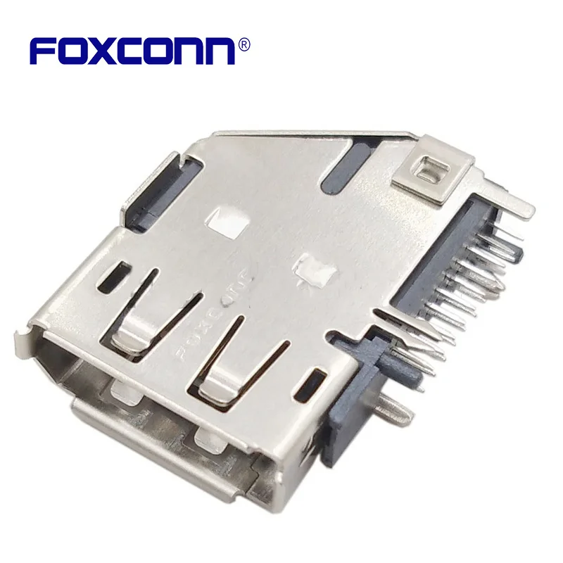 Foxconn 3VD21203-H7UO-4H DispalyPort Matrixes DP 20PIN Side Insert single port