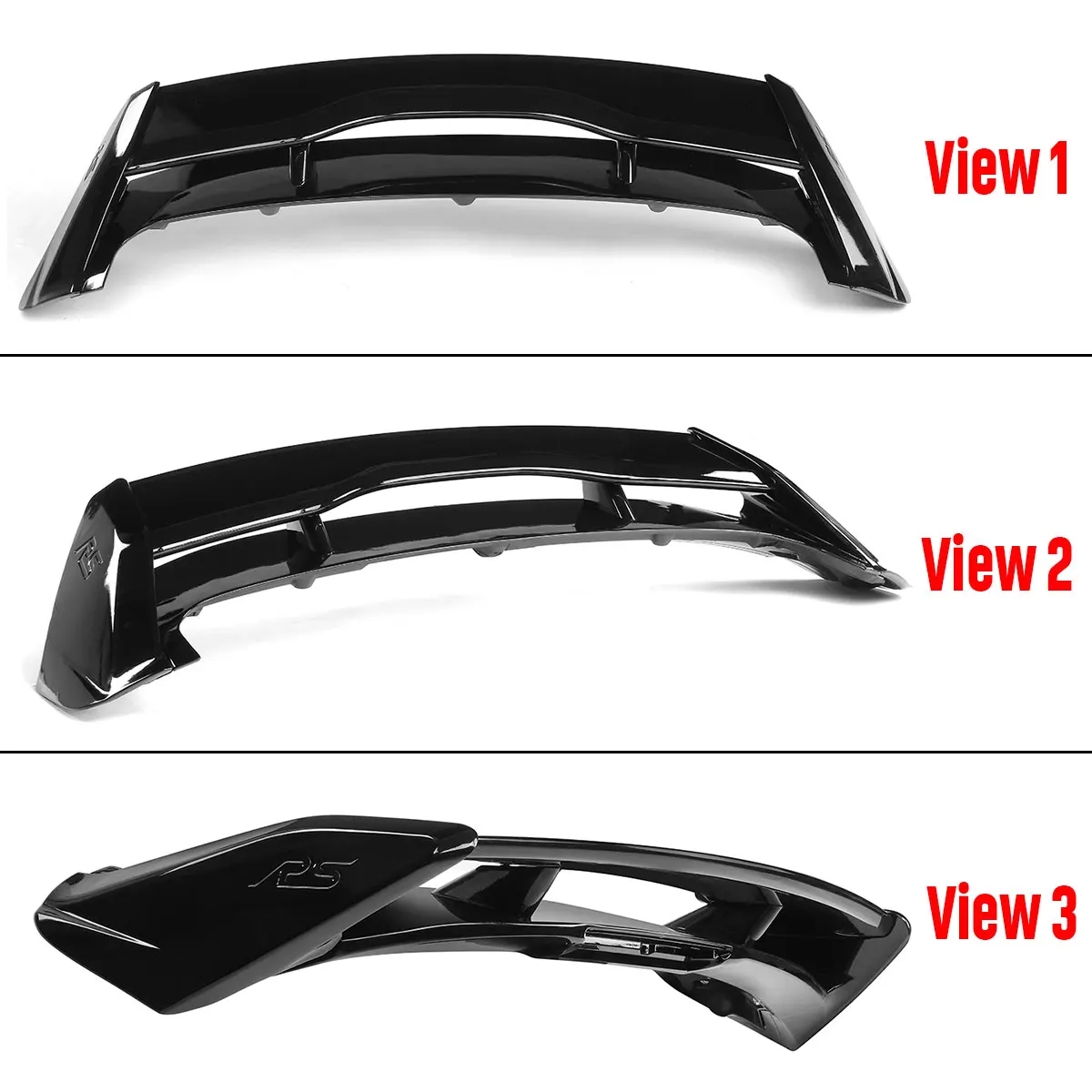 High Quality Rear Trunk Spoiler Lip Boot Wing Lip For Ford Focus Hatchback 2013-2018 RS Style Rear Spoiler Wing Lip Extension