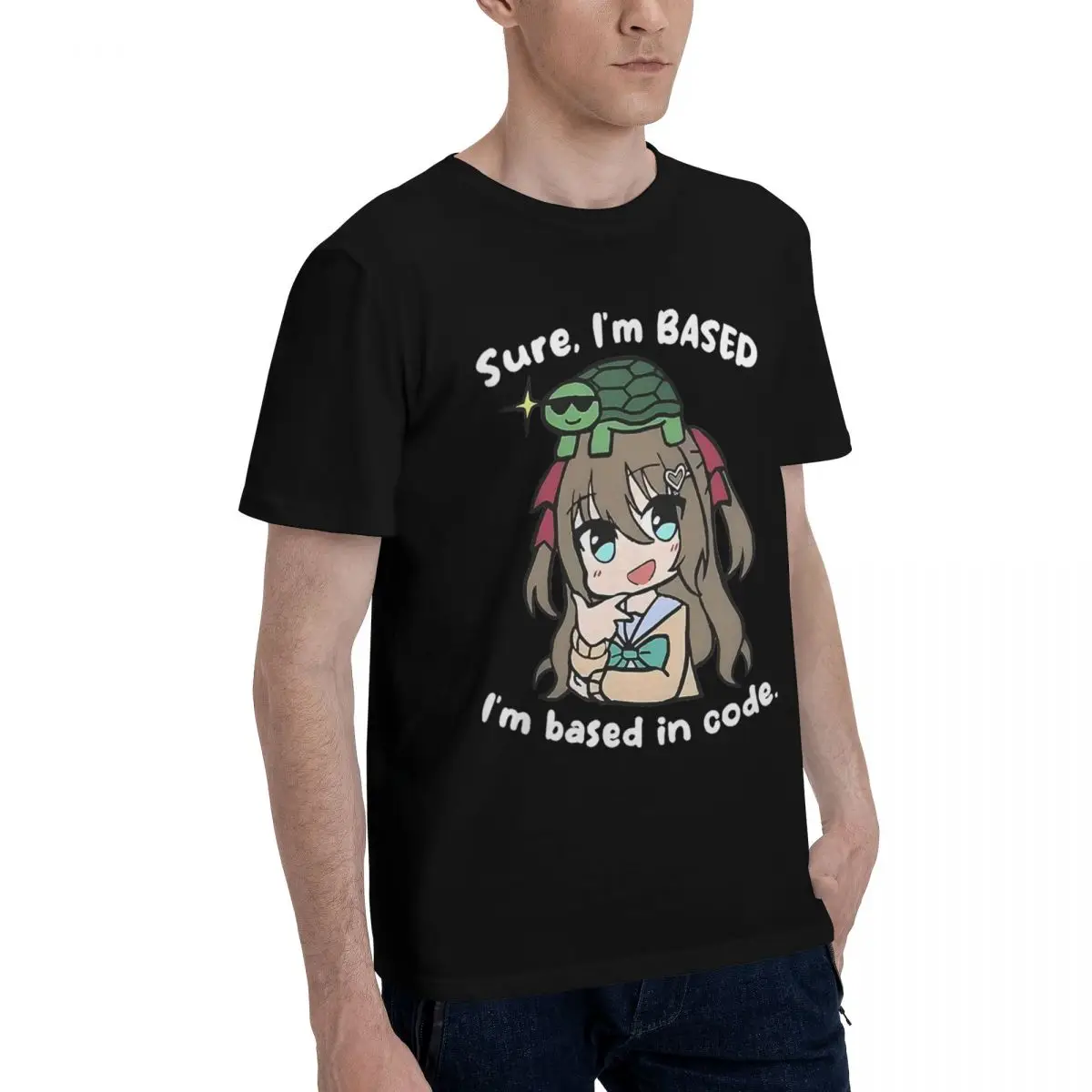 Neuro Sama Merch Neuro Sama 100% قطن كاجوال مريح للتنفس ملابس علوية مصممة للرجال قميص مضحك