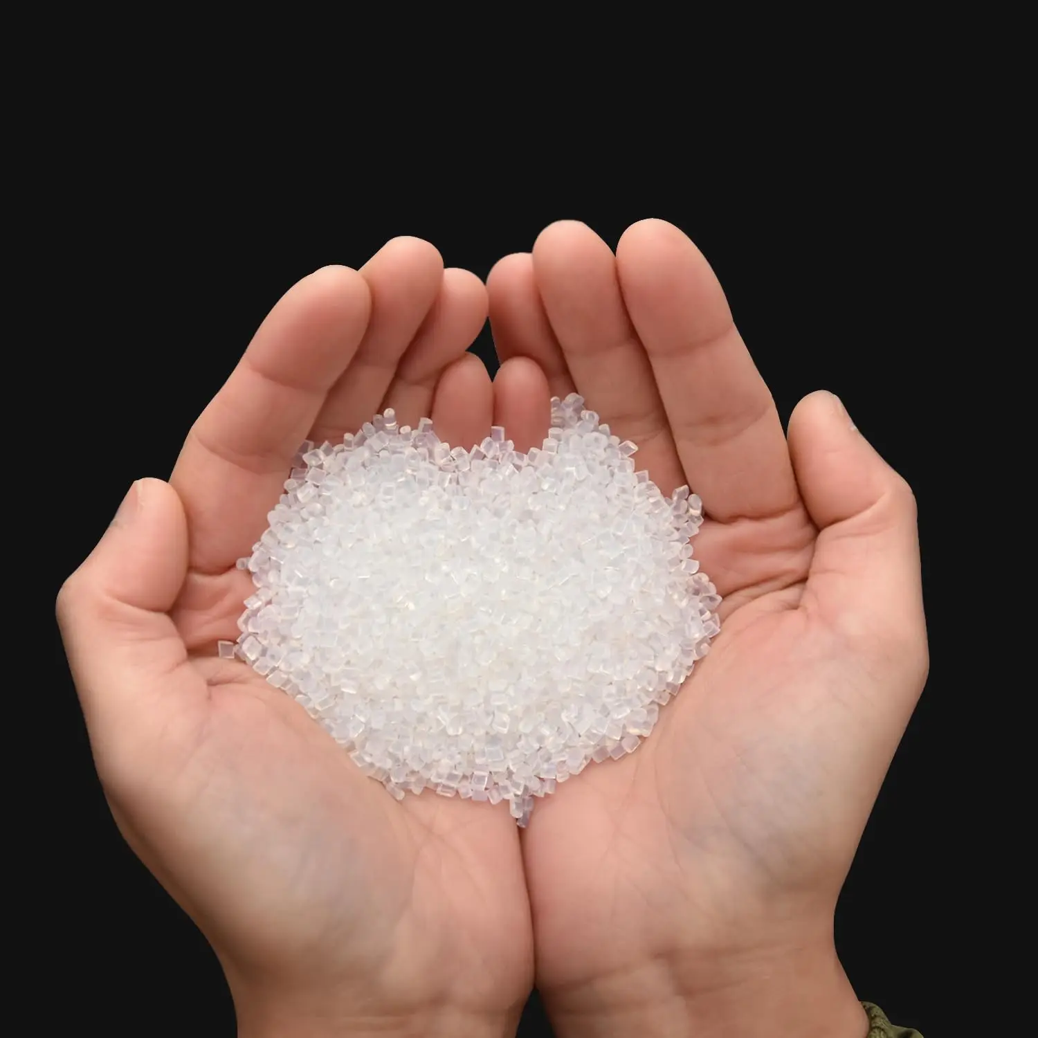 100g Transparent Withe Clear Italian Fusion Keratin Glue Pellets Granules Beads for Making Wig Nail/I Tip Hair Extensions