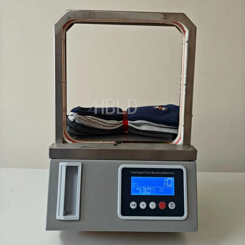 Commercial Fully Automatic Intelligent Bundling Machine Opp Film Tape Supermarket Food Packaging Multifunctional Machine