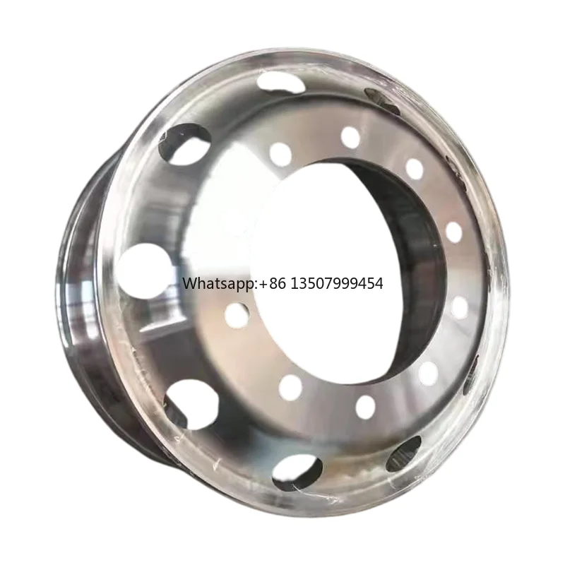 

Factory Manufacturer 22.5x9.0 Forged Aluminum Bus Rims for Truck Tyre Size 12R22.5