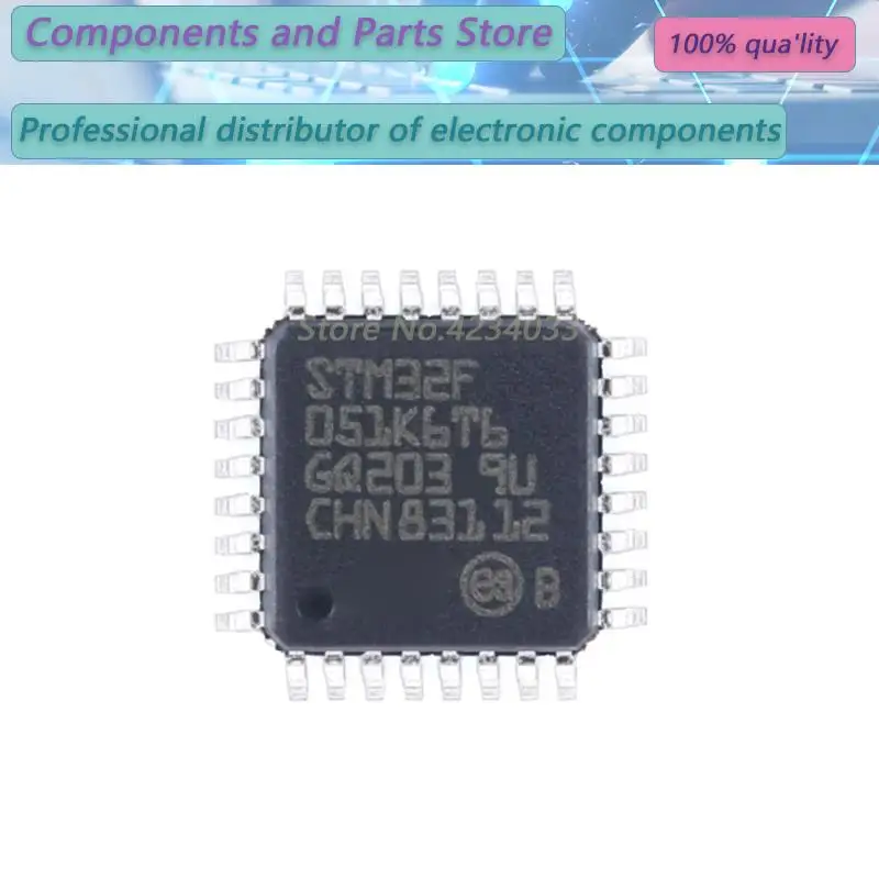 1PCS  STM32F051K6T6 STM32F051K6 STM32F05  LQFP-32 NEW100%