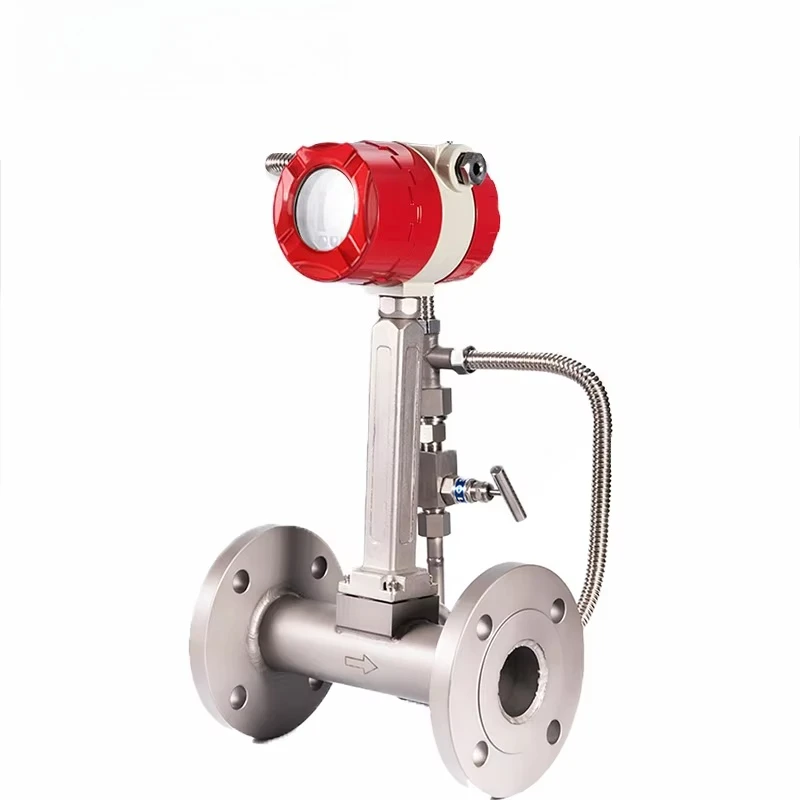 

Ip65 Temperature Compensation Vort ex Flow Meter Vort ex Flowmeter Steam V ortex Flowmeter