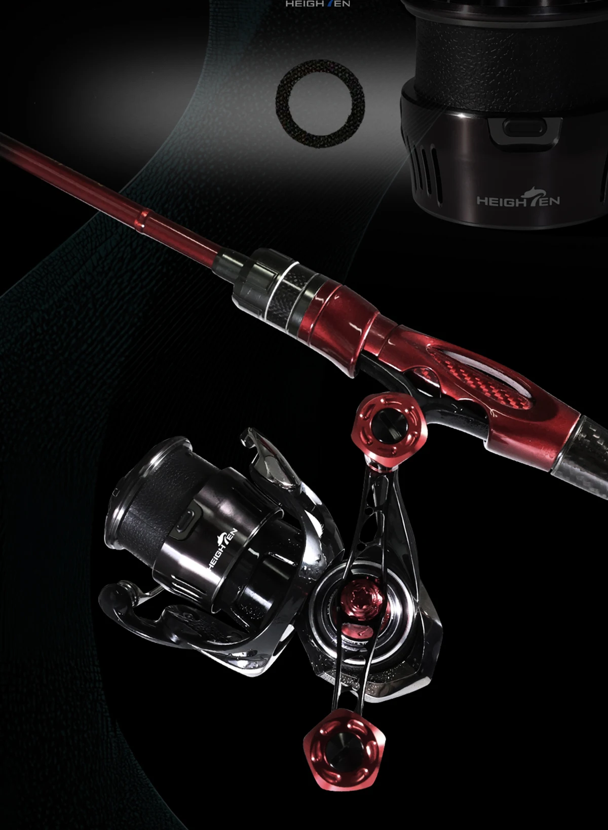 HEIGHTEN TYPE-a Modifizierte Ersatzspule für DAIWA LUVIAS LT2500S CALDIA TATULA Angelrolle – Detail 8