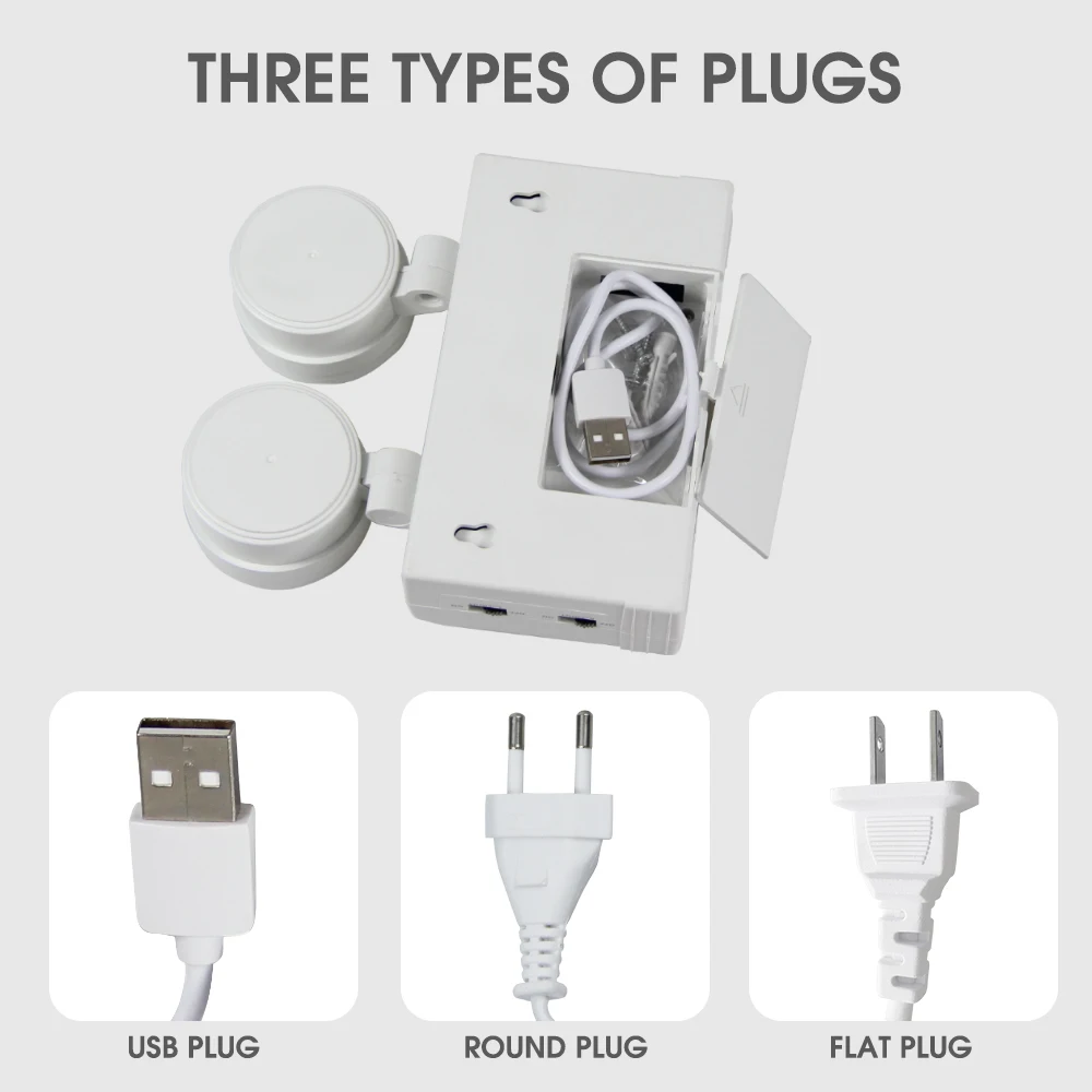 Lampu Darurat Dua Kepala Lampu Pemadam Kebakaran Terpasang Di Dinding Putar Lampu Evakuasi Darurat Lampu Berkemah LED Dapat Diisi Ulang