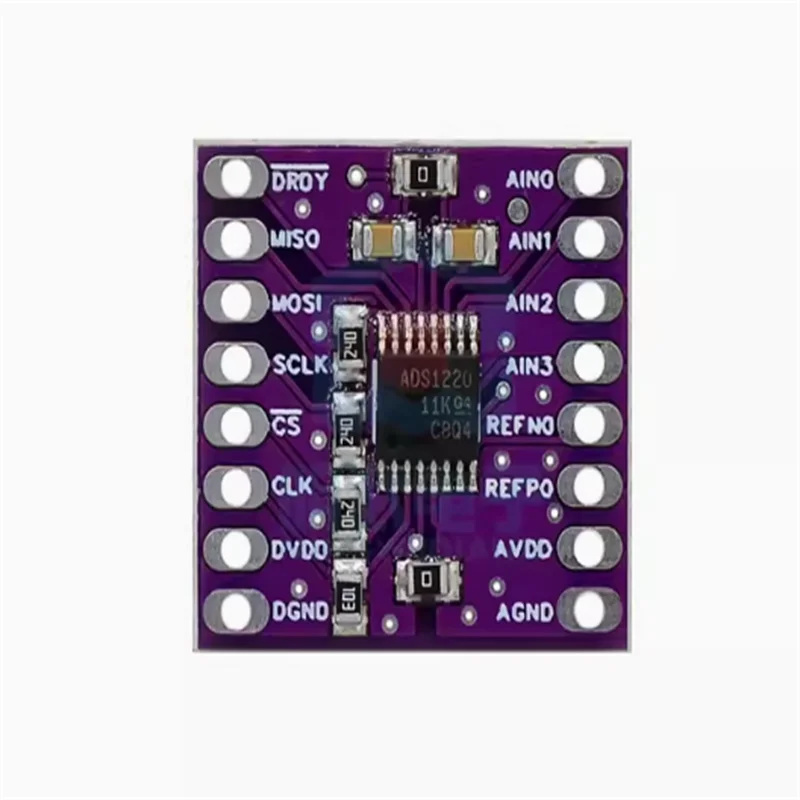 ADS1220 ADC SPI Low Power 24-bit ADC Module