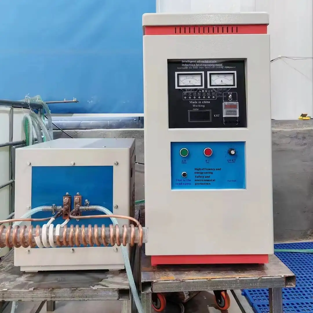 Hot Forging, Melting Equipment, Small Handheld Welding Heater High Frequency Induction Heating Machine Annealing