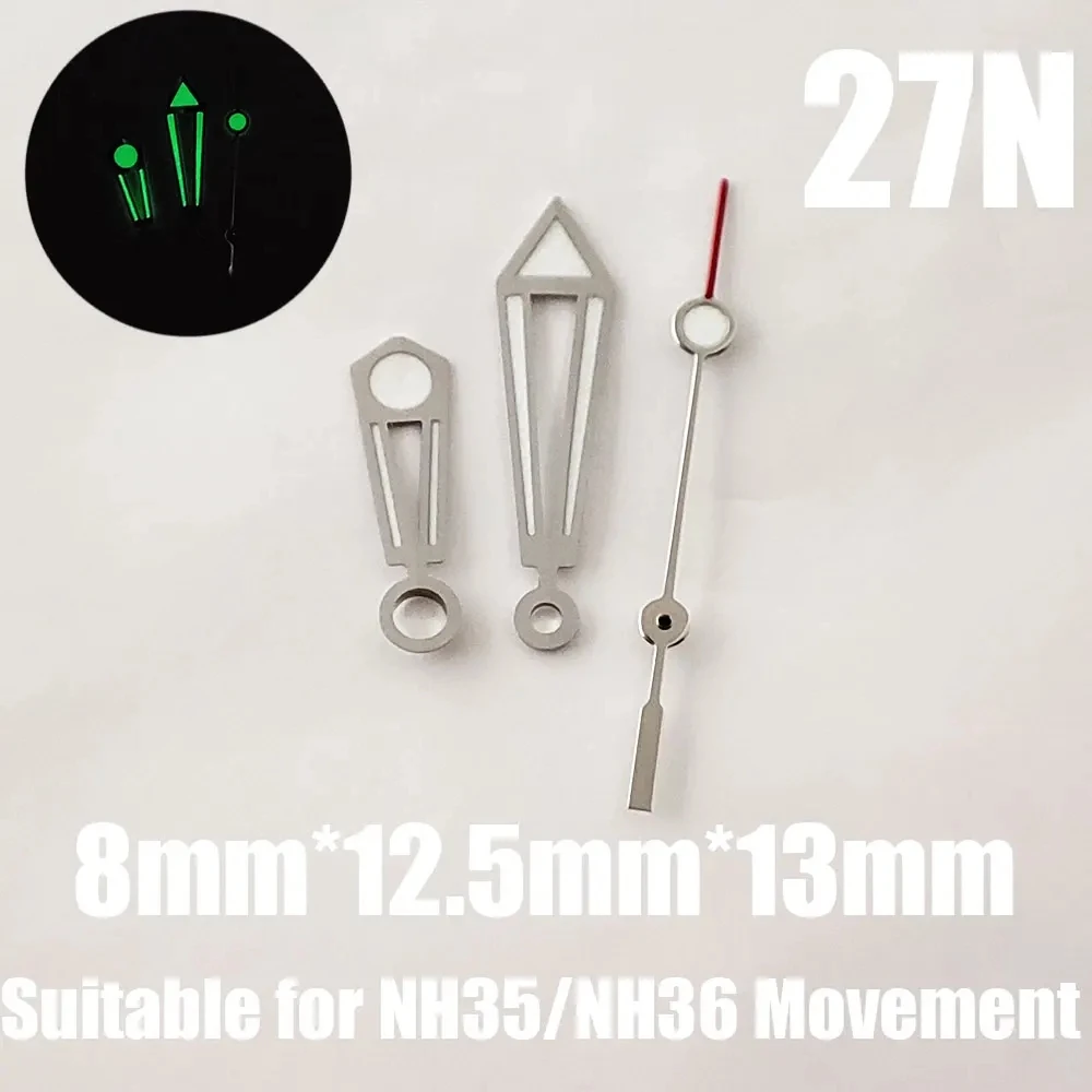 مشاهدة الأيدي فرس البحر سلسلة C3 سوبر الأخضر مضيئة الأيدي صالح ل NH34 NH35 NH36 حركة تركيب ساعة أجزاء الملحقات