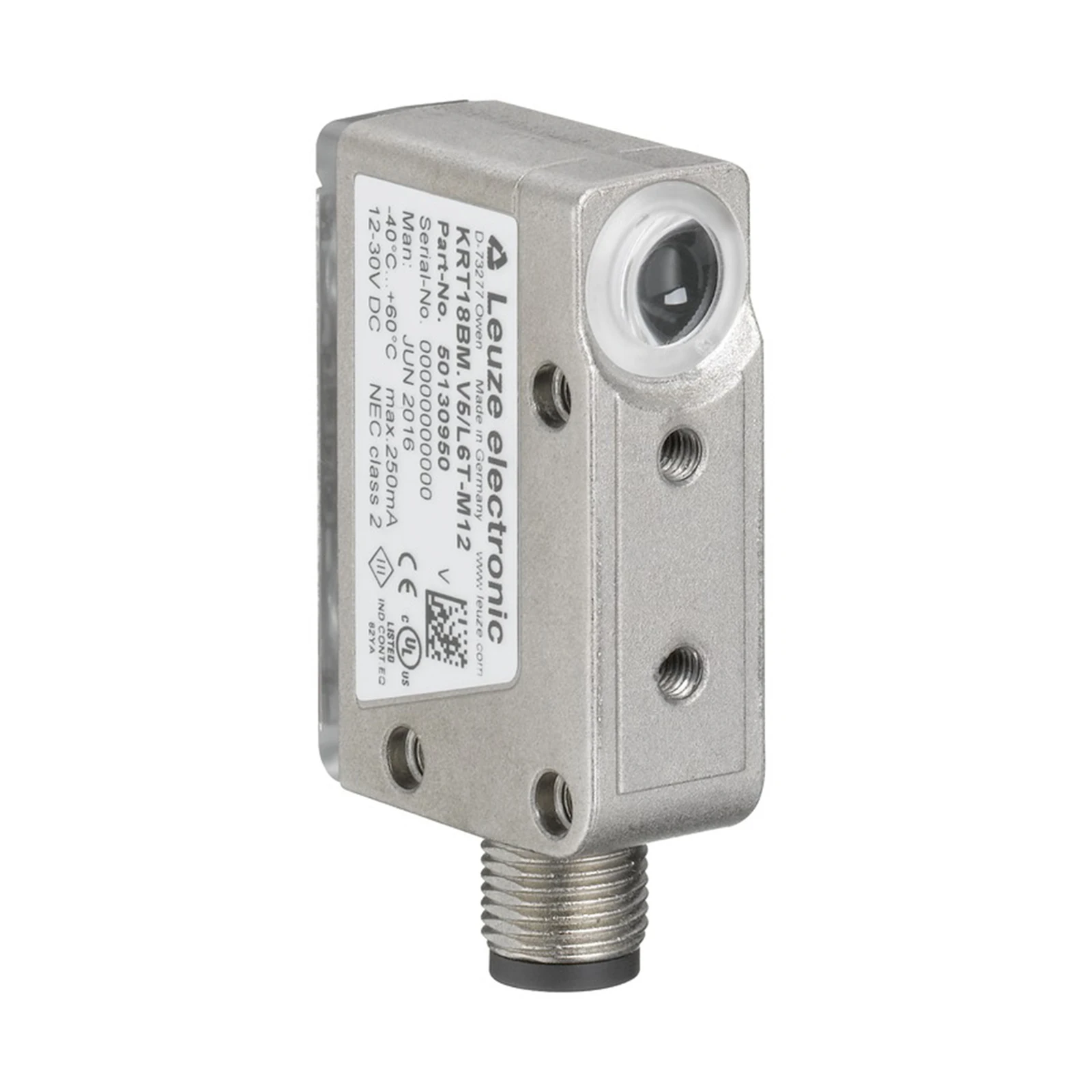 

Новые оригинальные оптические датчики LEUZE KRT18BM.VT5/L6T-M12, датчик цветовой маркировки на складе