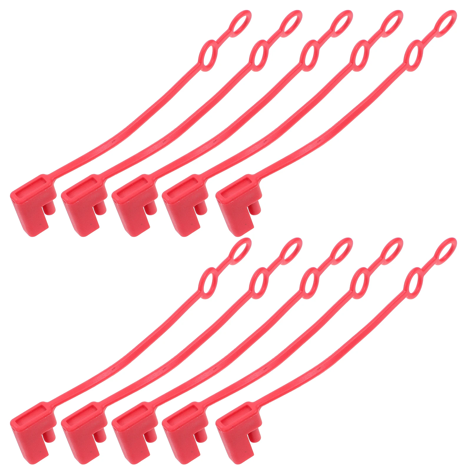 

10Pcs Wire Protective Cover Easy Installation No Tools Required for Various Power Cable Connectors Cable Protector