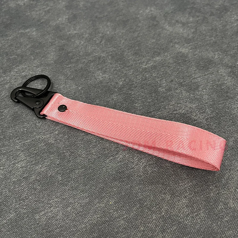 Mode Einfarbig Band Schlüsselbund Lanyard Business Geschenk Schlüssel Kette Männer Frauen Auto Schlüssel Strap Taille Brieftasche Schlüsselanhänger Schlüsselanhänger – Detail 14