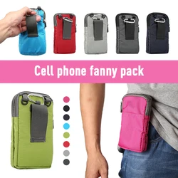 Phone Waist Pouch Belt Clip Bag Mobile Phone Pouch Smartphone Bag Phone Bag Fanny Pack Protector for Daily Use