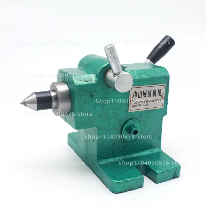 Small Lathe Tailstock Assembly Woodworking Simple And Fast Retractable Bead Machine DIY Thimble Movable Center Spindle Tail Top